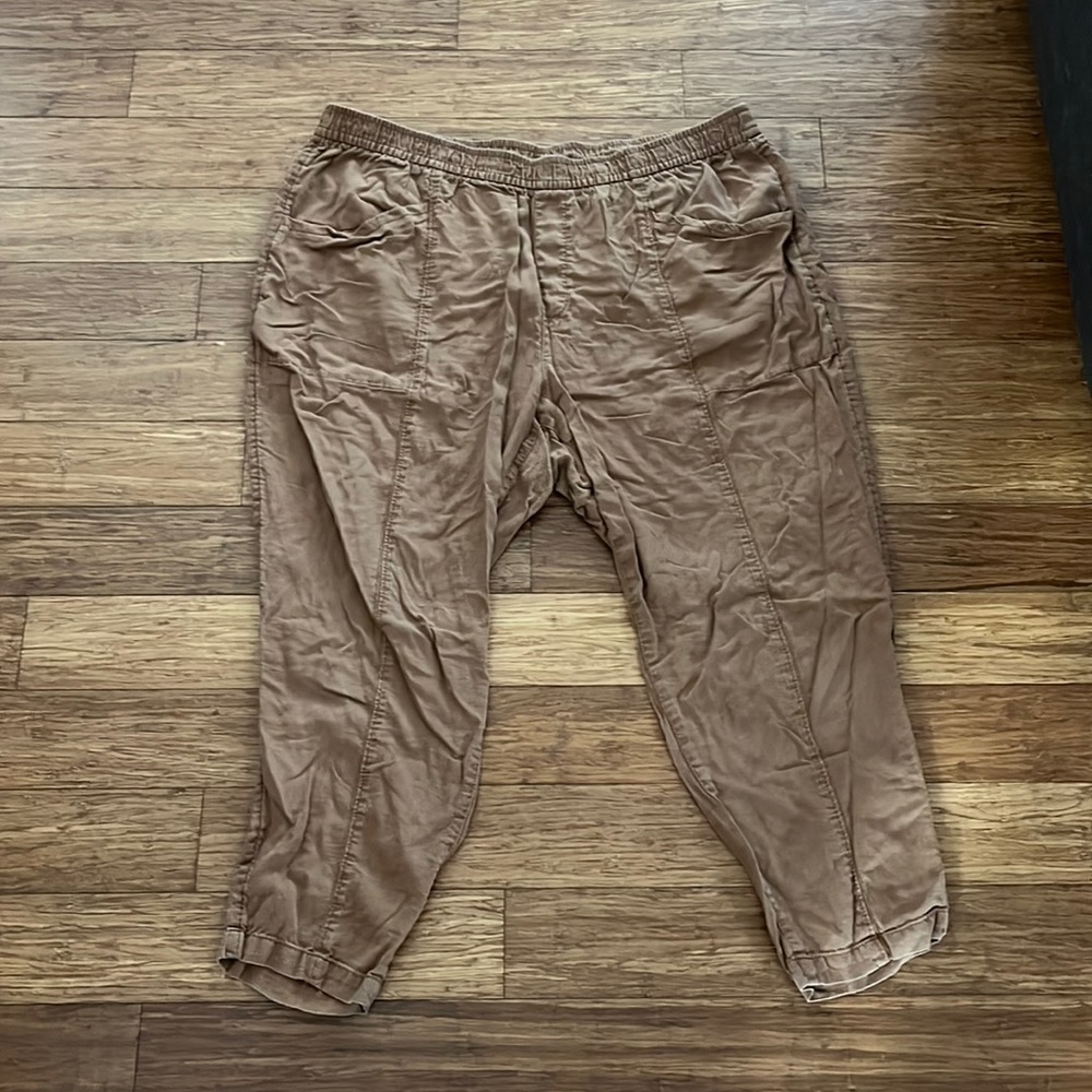 Brown Old Navy Linen Pants Size XL